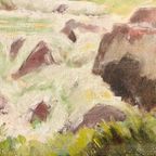 Schilderij Van Landschap Met Waterval thumbnail 8