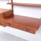 Deens Design Teak Wandsysteem, 1960s thumbnail 5