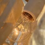 Capiz Hanglamp Vintage Schelpen Opaline Parelmoer Bamboe Frame thumbnail 2