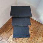 Vintage Jaren 60 Nesting Tables, Unieke Set Van 3 thumbnail 2