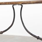 Karaktervolle 18e-eeuwse Antieke Spaanse Side Table/ Eettafel Met Een Prachtig Patina thumbnail 14