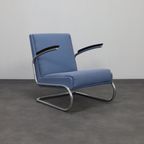 Buisframe Fauteuil S411 - W.h. Gispen Voor Mücke Melder, 1960s thumbnail 2