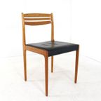 Set 5 + 1 Deense Vintage Eetkamerstoelen Stoelen thumbnail 7