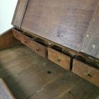 Antieke Franse Secretaire, Wandkast, Ladekast Bureau | Commode thumbnail 7