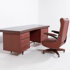 1950’S Curved Desk / Bureau From Anonima Castelli, Italy thumbnail 11