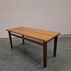 Japandi Mid Century Vintage Salontafel Teakhouten Coffeetable thumbnail 10