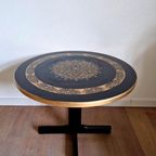 Vintage Salontafel In Zwart En Goud thumbnail 7