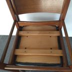 2X Scandinavische Design Eetkamerstoelen In Teak (Set) thumbnail 7