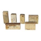 Antieke Printer Plaat Gravure Drukblok Bloemen Koper Hout Set Van 6 thumbnail 6