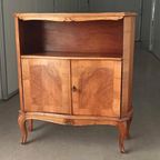 Vintage Antieke Italiaans Dressoir Kastje Wandmeubel thumbnail 2