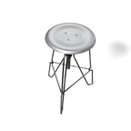 "model Six" Aluminium Stool By Jeff Covey thumbnail 15