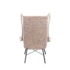 Vintage Miroslav Navratil Wingback Lounge Fauteuil Voor Ton thumbnail 6