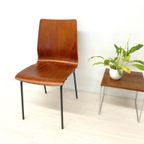 2 Vintage Stoel Friso Kramer Euroika Auping Jaren 60 Plywood thumbnail 7