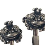 Giovanni Raspini - Sterling Silver (925) - Cufflinks In The Shape Of A Frog Wearing A Crown thumbnail 4