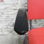 4 Vintage Eettafelstoelen Met Armleuningen thumbnail 21