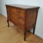 Vintage Queen Ann Ladekastje Ladekast, Commode Dressoir Badkamermeubel 003 thumbnail 8