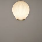 Deense Pearl Shade Hanglamp Ontworpen Door Lars Schiøler Voor Hoyrup, Jaren '60 thumbnail 6