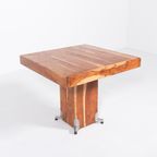 Spectacular Olive Wood Tables, Italy 1990’S Eettafel thumbnail 2