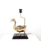 Nk32 – Hollywood Regency Table Lamp Duck thumbnail 2