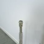 Jaren 70 Glazen Vloerlamp Met Chroom thumbnail 10