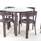 Bruno Rey Voor Kusch & Co Eetkamerset Tafel + Stoelen Vintage thumbnail 13