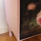 Roze Kast  Met Rozen Van Cornelis Van Spaendonck thumbnail 5