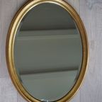 Vintage Spiegel Hout – Goud thumbnail 2