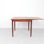 Klein Uitschuifbare Teak Eettafel, 1960S thumbnail 8