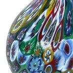 Officine Di Murano 1295 - Millefiori Vase With Amphora Style Handles - Multicolored thumbnail 3