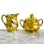 Vintage Gouden Theeservies Japans 1950’s thumbnail 5