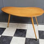 Wood Kidney Shape Table 1960S thumbnail 10