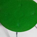 Mid-Century Set Van 4 Diep Groene Fritz Hansen Vlinderstoelen thumbnail 13