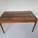 Vintage Pallisander Uitschuifbare Tafel Deens Design. thumbnail 3