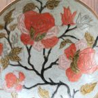Cloisonne Geëmailleerd Schaal Schaaltje Messing Vintage thumbnail 7