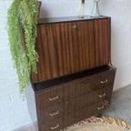 Retro Vintage Mid-century Secretaire thumbnail 7