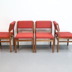 Set Van 4 Vintage Stoelen Sa07 Pastoe thumbnail 2