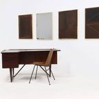 Rosewood Boomerang Desk By Peter Løvig Nielsen For Hedensted Møbelfabrik Denmark 1950S thumbnail 19