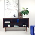 Vintage Palissander Dressoir Open Kast Deens thumbnail 10