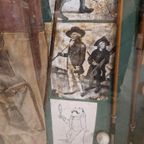 Vintage Vitrinekast Kijkkast Golf Golftas Sticks Vitrine thumbnail 8