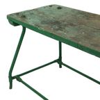 Unieke Groene Industriële Werkbank Werktafel Hout Metaal 160Cm thumbnail 18