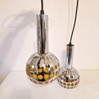 Set Van 2 Bar Lampen Vintage Hanglamp 2 Lampen thumbnail 3