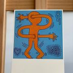 Keith Haring, Untitled, 1984, Vintage 1984-86, Set Of 7 Offset Lithograph Postcards thumbnail 15