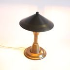 Art Deco Brass Desk Lamp, 1930S thumbnail 10