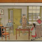 Antieke Vintage Schoolplaat, Schoolposter 1Ste Serie Pl 9 thumbnail 7