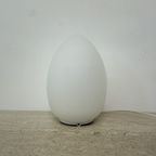 Vintage Egg Shaped Opaline Table Lamp , 1970S thumbnail 5