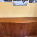 Maurice Villency Mid Century Danish Bowfront Sideboard thumbnail 12