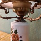 Schattig Brocante Vintage Lampje, Tafellamp, Schemerlamp thumbnail 8