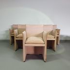 Set (6) By Mario Bellini 401 Break Chairs For Cassina, 1990s thumbnail 6