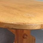 Vintage Grote Massief Grenen Eettafel, Ovaal, 180 X 90 Cm thumbnail 11