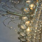 Vintage Xl Kristallen Kroonluchter Hanglamp Zakkroonluchter thumbnail 3